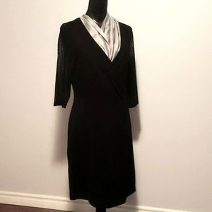 EUC Beautiful Black Olsen Dress Size 14